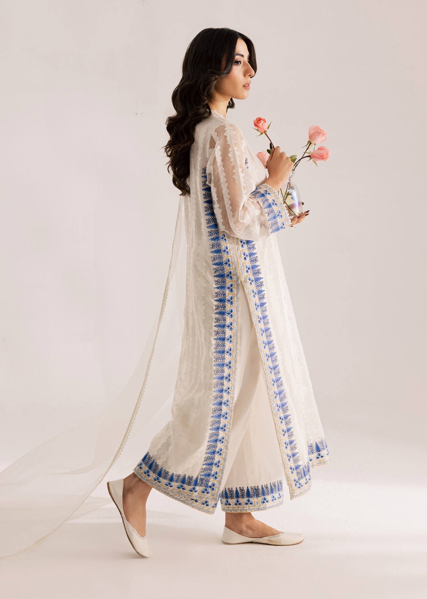 Sadaf Fawad Khan | Silk Luxury Pret 26 | Amaris - Dress - available at Maria Faisal in UK and USA.
