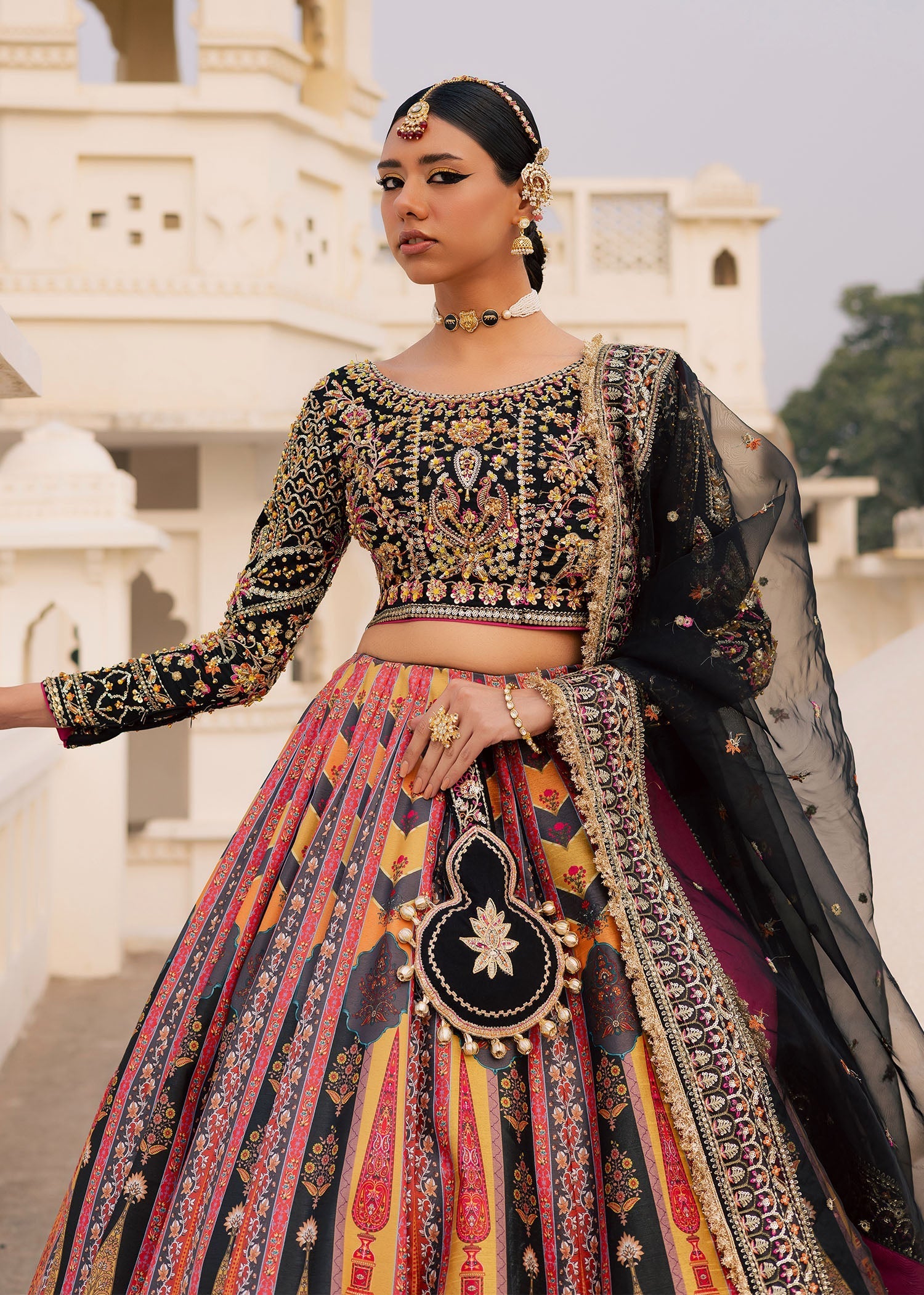 Maria Osama Khan | Khawabeedah Wedding Formals | Afsana - Dress - available at Maria Faisal in UK and USA.