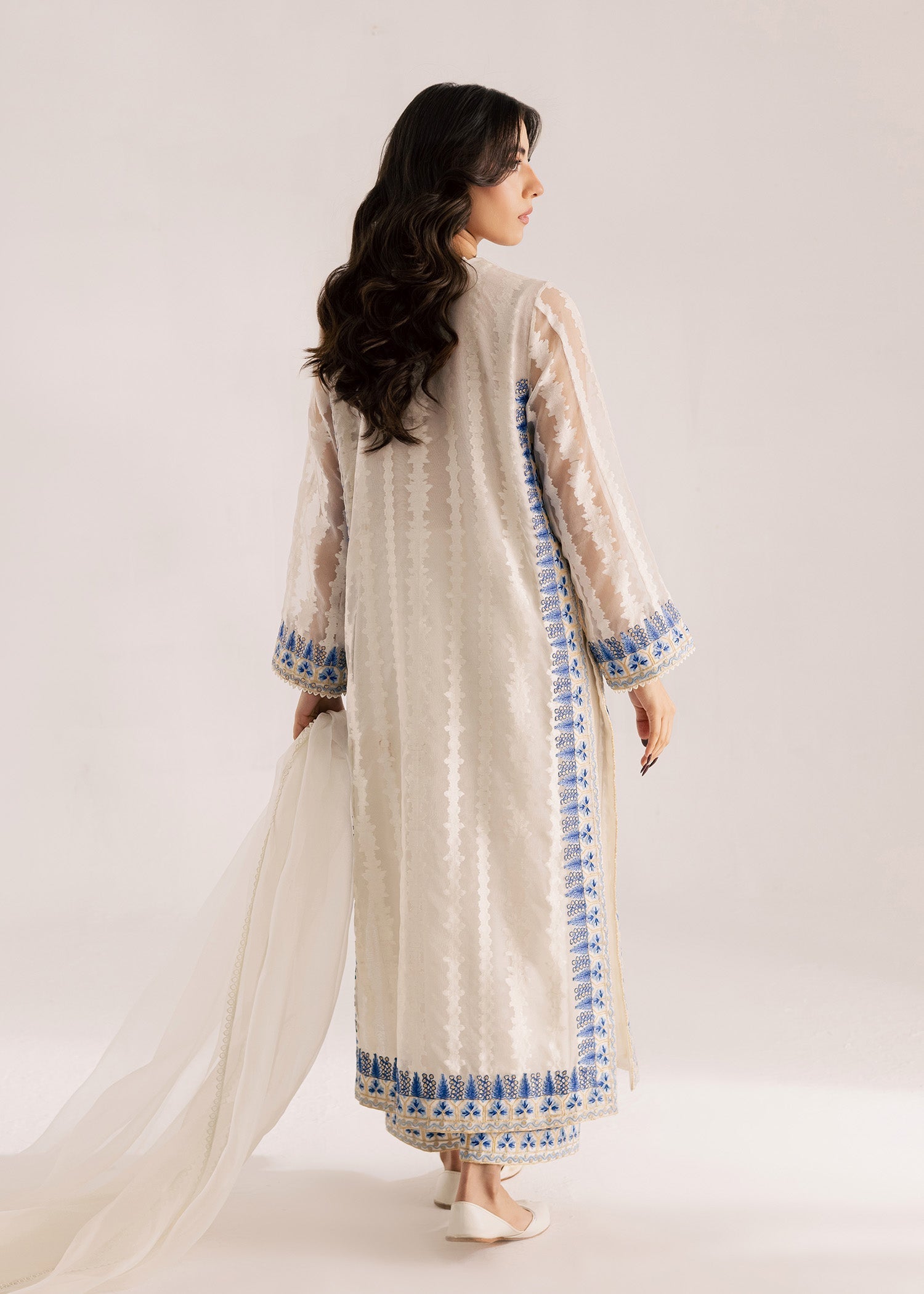 Sadaf Fawad Khan | Silk Luxury Pret 26 | Amaris - Dress - available at Maria Faisal in UK and USA.