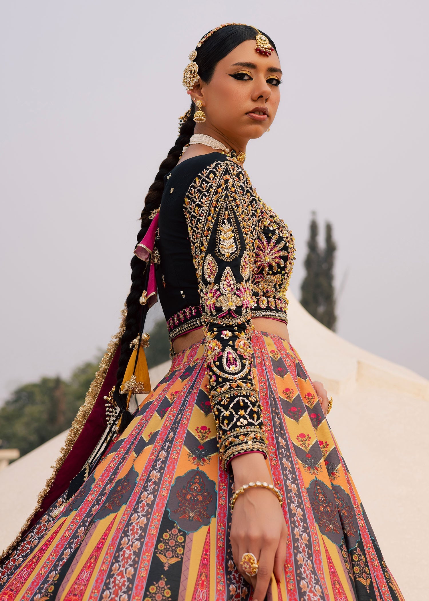 Maria Osama Khan | Khawabeedah Wedding Formals | Afsana - Dress - available at Maria Faisal in UK and USA.