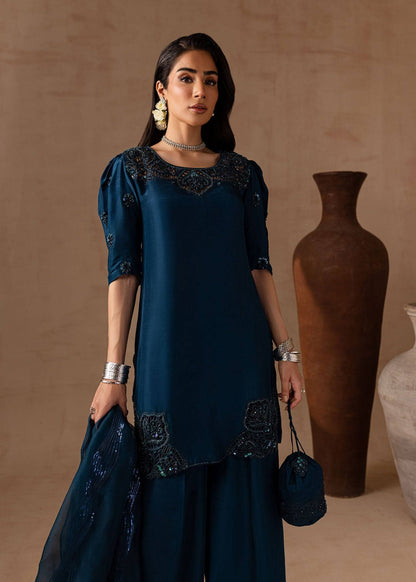 Maria Osama Khan | Noir Bliss Luxury Formals | Royal Sapphire by Maria Faisal - Registered Vendor of : Maria Osama Khan - type : Ladies Clothes - 100% original wedding dresses