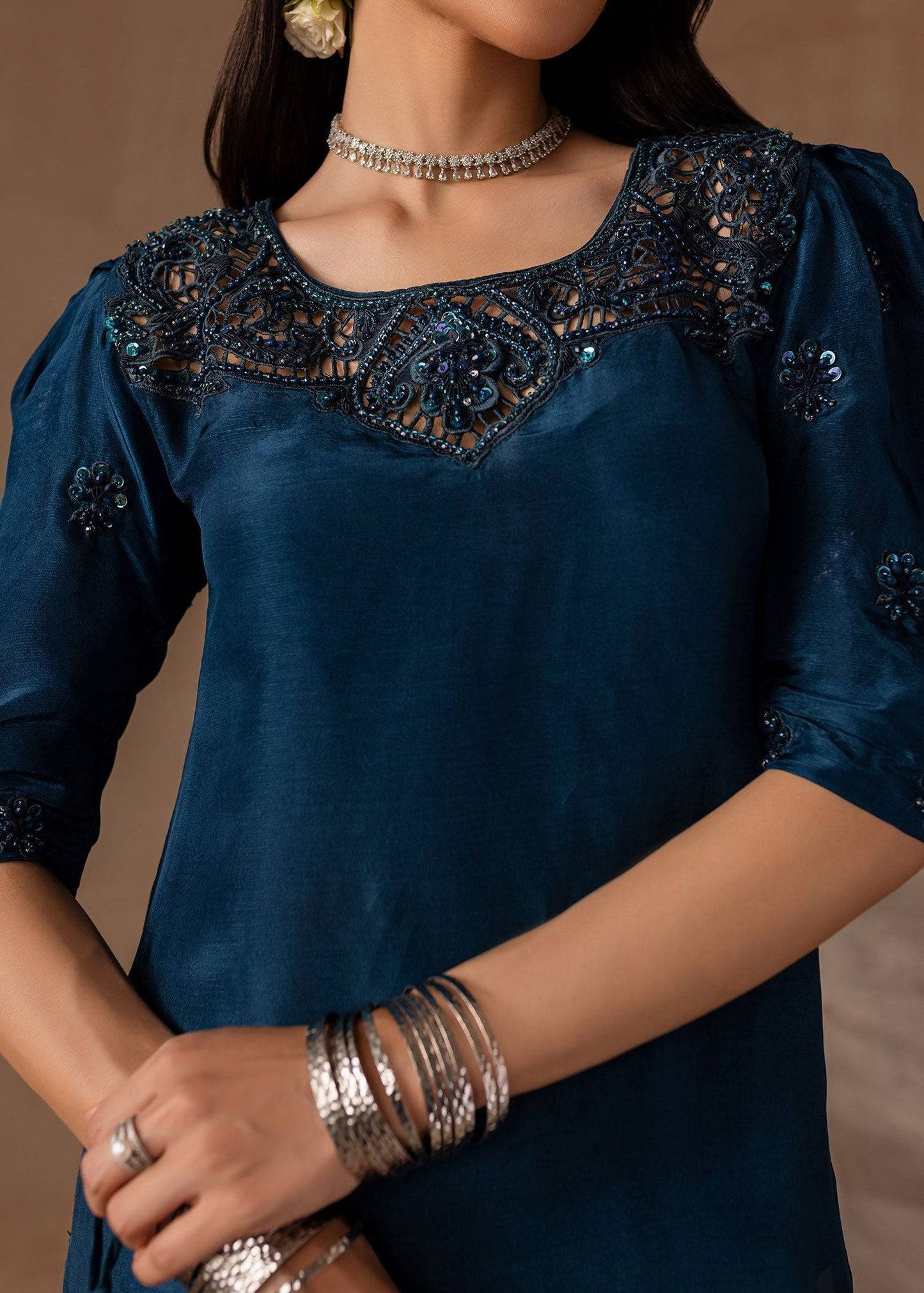 Maria Osama Khan | Noir Bliss Luxury Formals | Royal Sapphire by Maria Faisal - Registered Vendor of : Maria Osama Khan - type : Ladies Clothes - 100% original wedding dresses