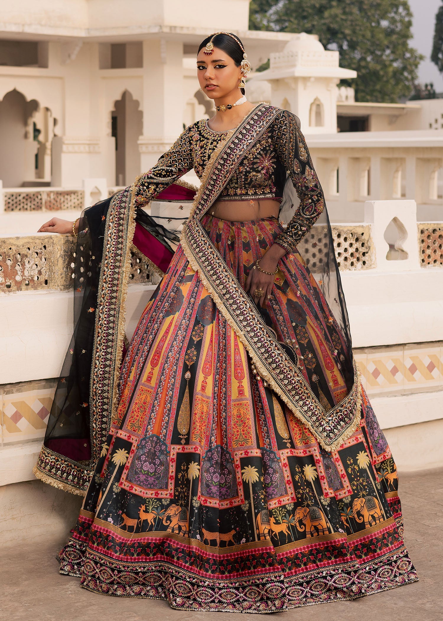 Maria Osama Khan | Khawabeedah Wedding Formals | Afsana - Dress - available at Maria Faisal in UK and USA.