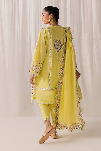 Elan | Stitched Pret 26 | NEELUNE (EL26-05 A ST) - Luxury Dress - available at Maria Faisal in UK and USA.