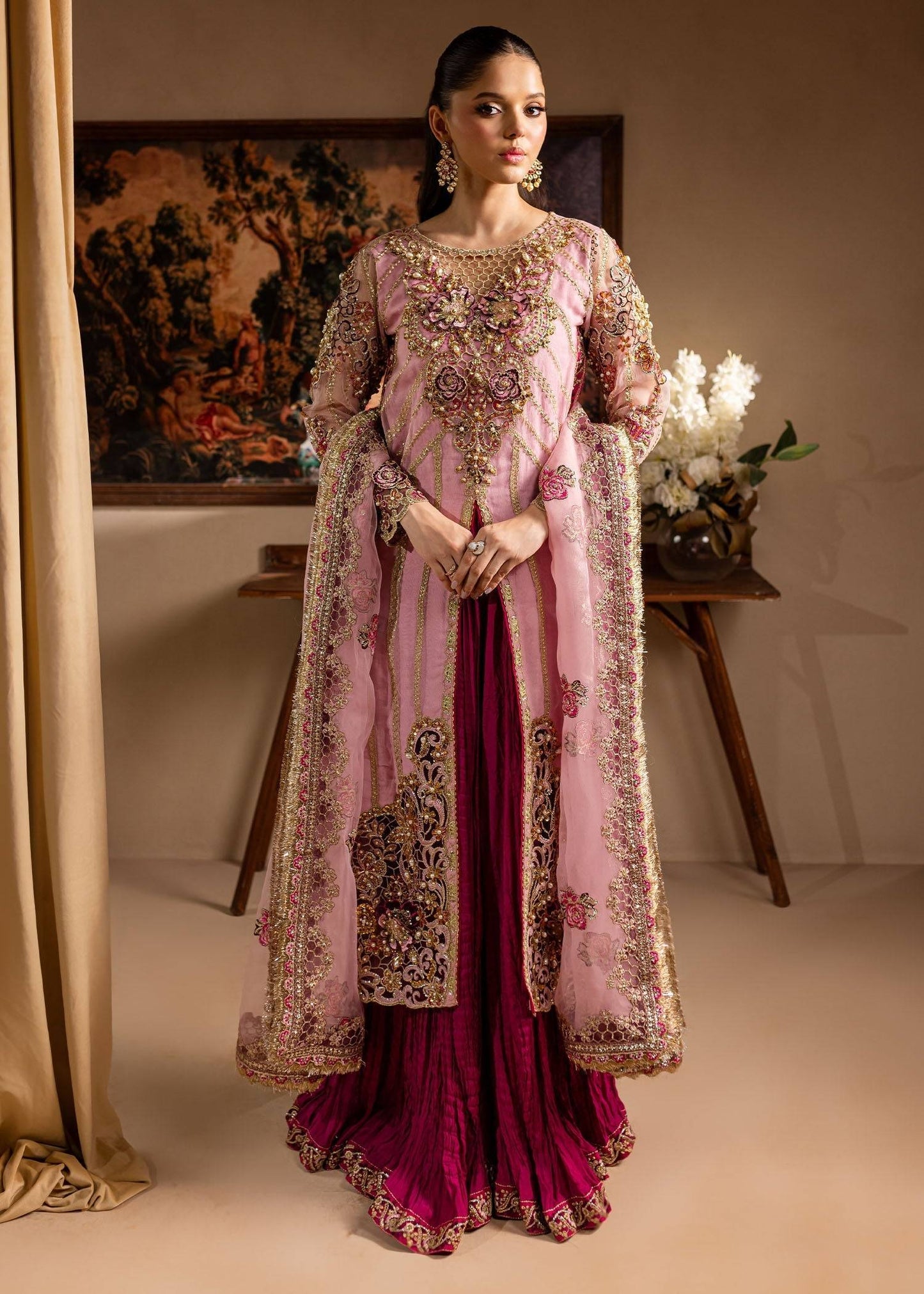Maria Osama Khan | Lamhay Wedding Festive | Zarmina by Maria Faisal - Registered Vendor of : Maria Osama Khan - type : Ladies Clothes - 100% original wedding dresses