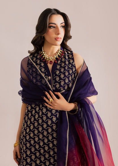 Sadaf Fawad Khan | Silk Luxury Pret 26 | Riham - Dress - available at Maria Faisal in UK and USA.