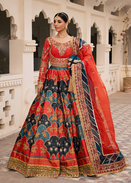 Maria Osama Khan | Khawabeedah Wedding Formals | Rukhsar - Dress - available at Maria Faisal in UK and USA.