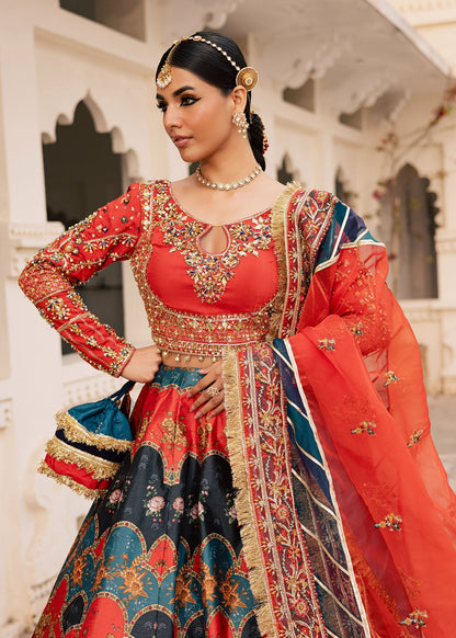 Maria Osama Khan | Khawabeedah Wedding Formals | Rukhsar - Dress - available at Maria Faisal in UK and USA.