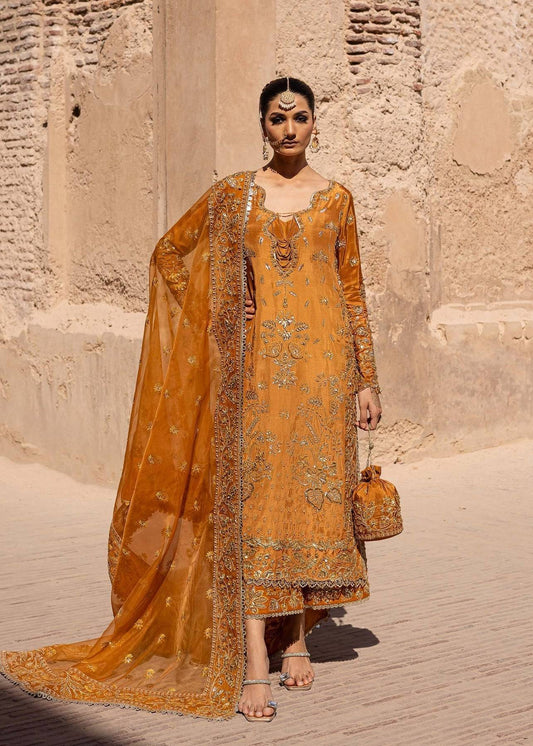 Akbar Aslam | Dastaan Luxury Formals | Zarmisha by Maria Faisal - Registered Vendor of : Akbar Aslam - type : Ladies Clothes - 100% original wedding dresses