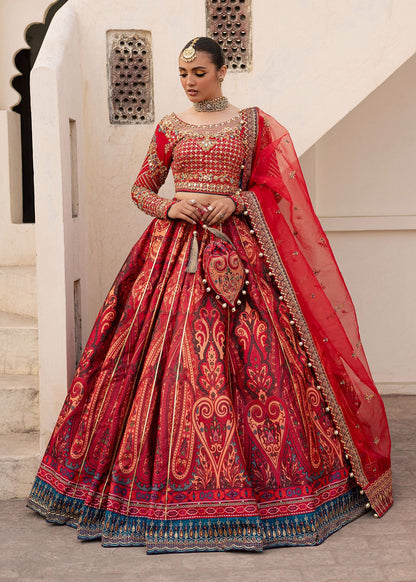 Maria Osama Khan | Khawabeedah Wedding Formals | Gulaab - Dress - available at Maria Faisal in UK and USA.