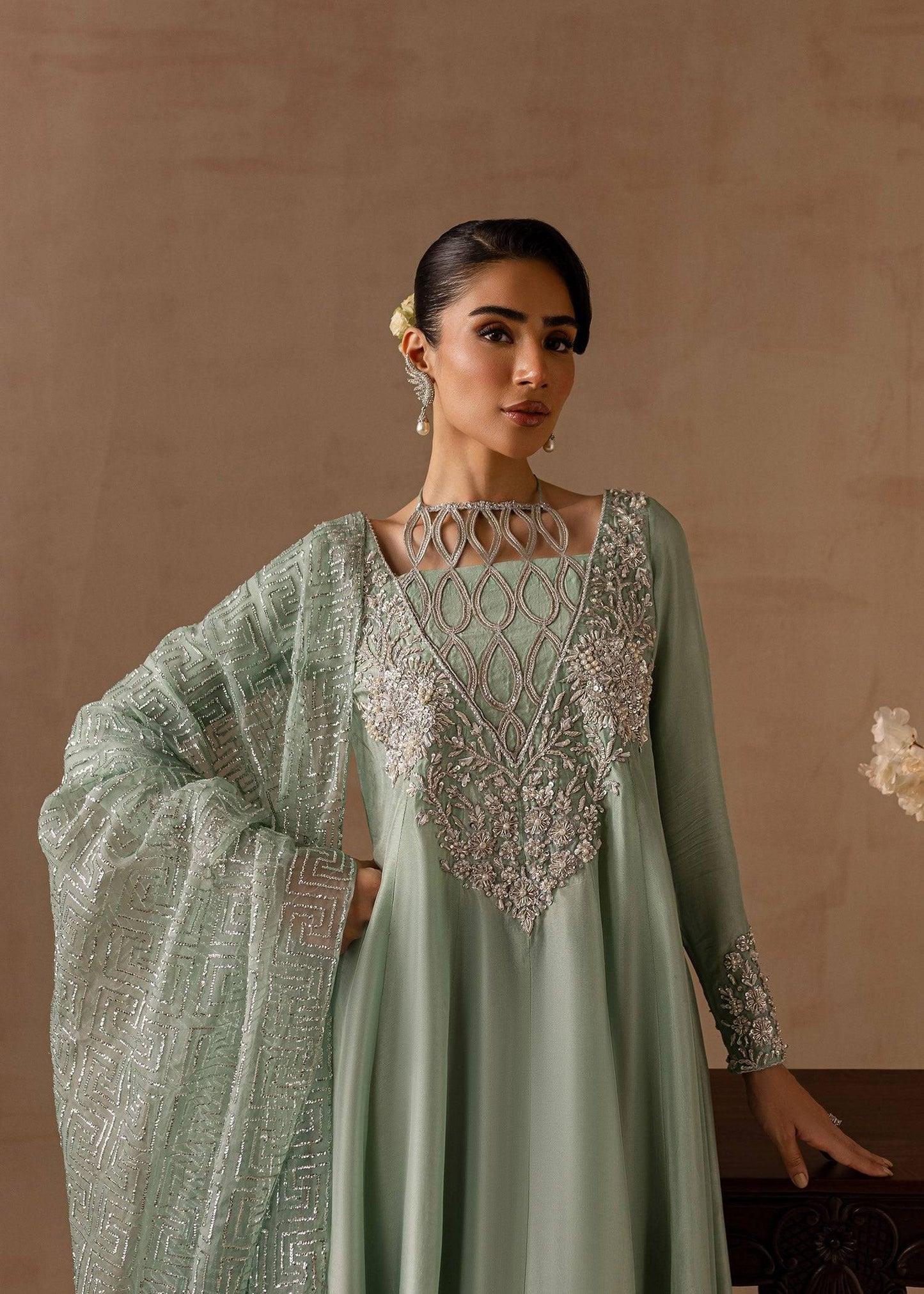 Maria Osama Khan | Noir Bliss Luxury Formals | Aazure by Maria Faisal - Registered Vendor of : Maria Osama Khan - type : Ladies Clothes - 100% original wedding dresses