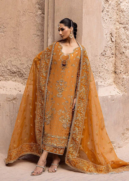 Akbar Aslam | Dastaan Luxury Formals | Zarmisha by Maria Faisal - Registered Vendor of : Akbar Aslam - type : Ladies Clothes - 100% original wedding dresses