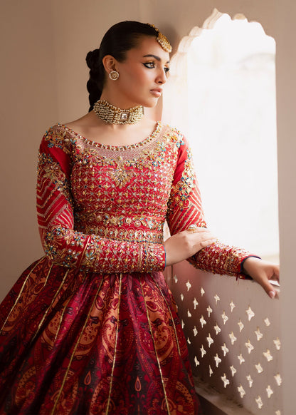 Maria Osama Khan | Khawabeedah Wedding Formals | Gulaab - Dress - available at Maria Faisal in UK and USA.