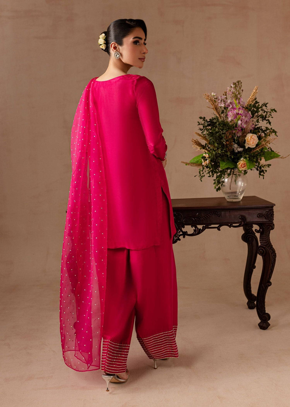 Maria Osama Khan | Noir Bliss Luxury Formals | Peony by Maria Faisal - Registered Vendor of : Maria Osama Khan - type : Ladies Clothes - 100% original wedding dresses