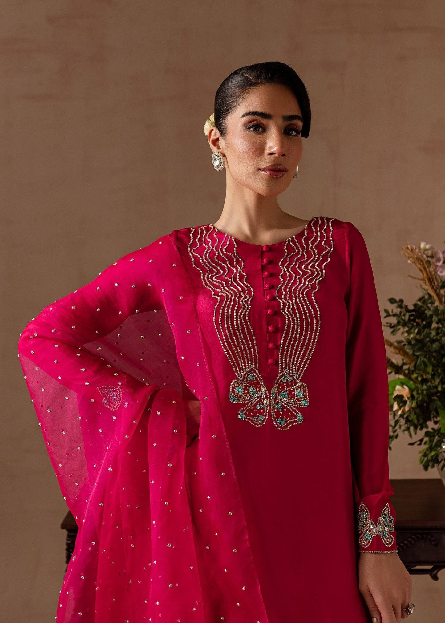 Maria Osama Khan | Noir Bliss Luxury Formals | Peony by Maria Faisal - Registered Vendor of : Maria Osama Khan - type : Ladies Clothes - 100% original wedding dresses