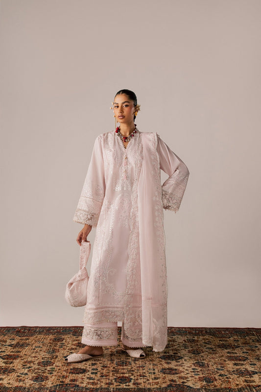 Elan | Stitched Pret 26 | ROUHAAN (EL26-04 B ST) - Luxury Dress - available at Maria Faisal in UK and USA.