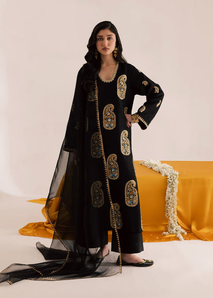 Sadaf Fawad Khan | Silk Luxury Pret 26 | Zarina - Dress - available at Maria Faisal in UK and USA.
