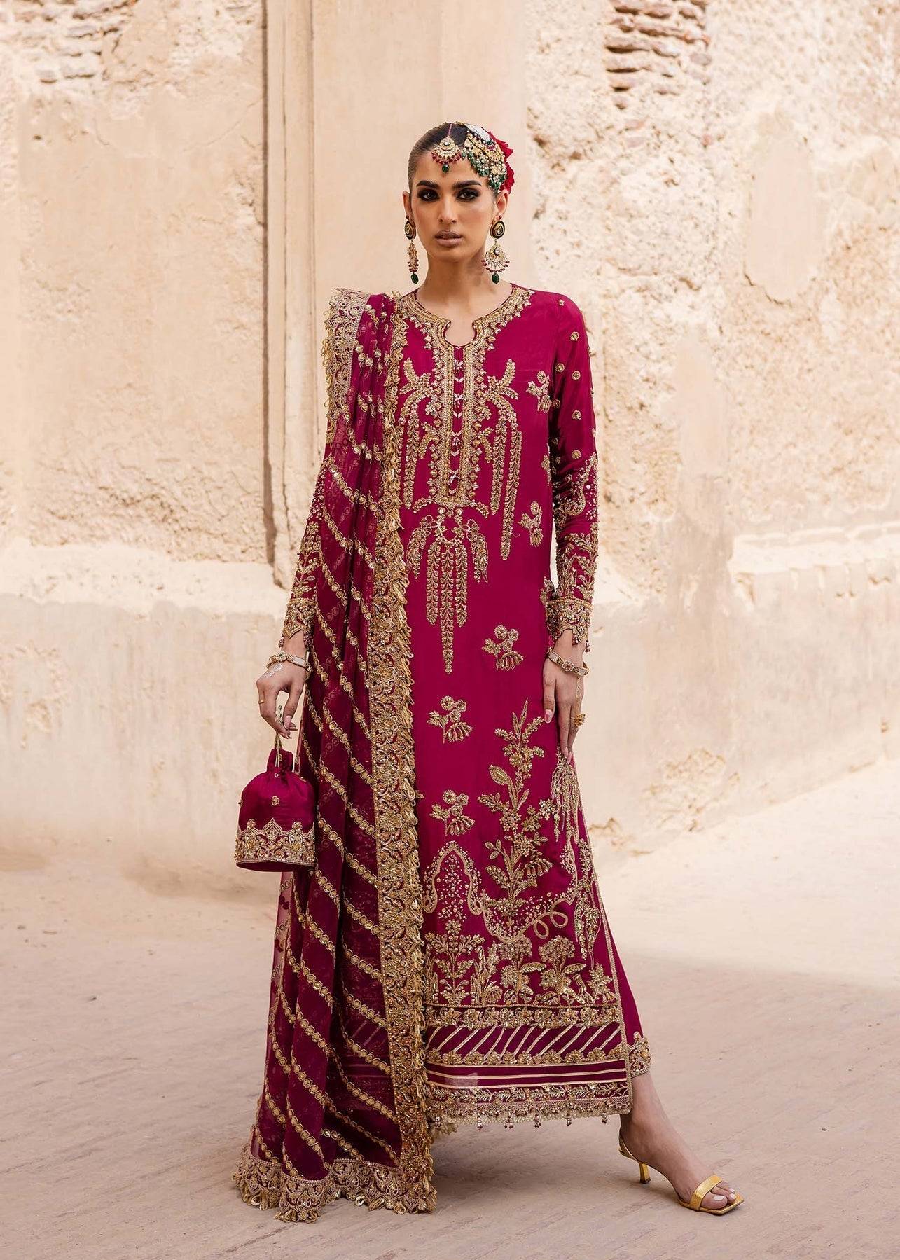 Akbar Aslam | Dastaan Luxury Formals | Gulebahar by Maria Faisal - Registered Vendor of : Akbar Aslam - type : Ladies Clothes - 100% original wedding dresses