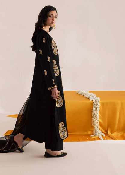 Sadaf Fawad Khan | Silk Luxury Pret 26 | Zarina - Dress - available at Maria Faisal in UK and USA.