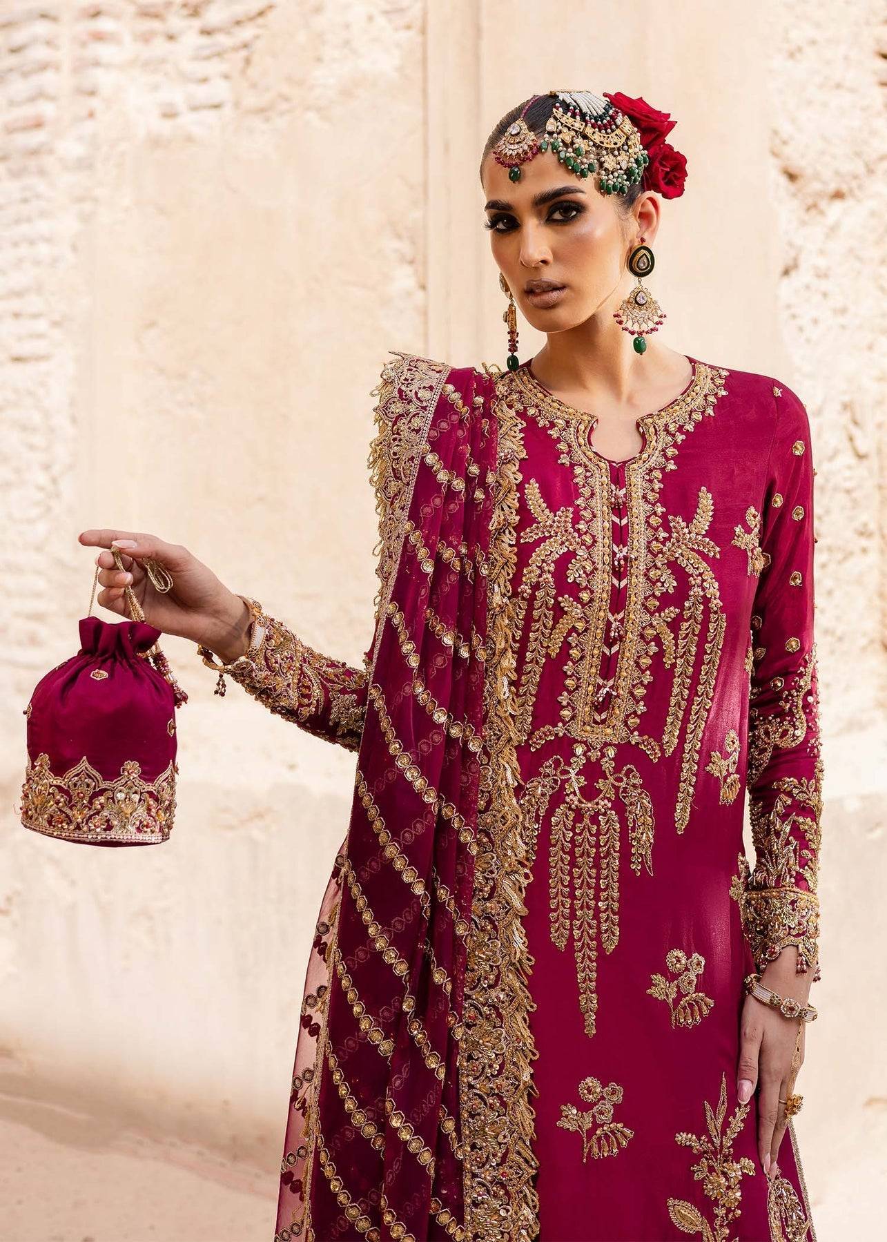 Akbar Aslam | Dastaan Luxury Formals | Gulebahar by Maria Faisal - Registered Vendor of : Akbar Aslam - type : Ladies Clothes - 100% original wedding dresses