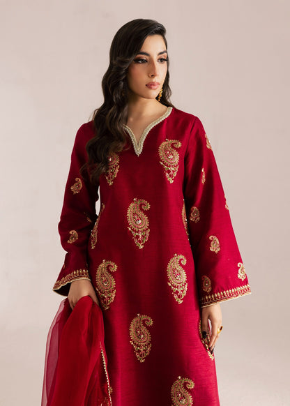 Sadaf Fawad Khan | Silk Luxury Pret 26 | Sera - Dress - available at Maria Faisal in UK and USA.