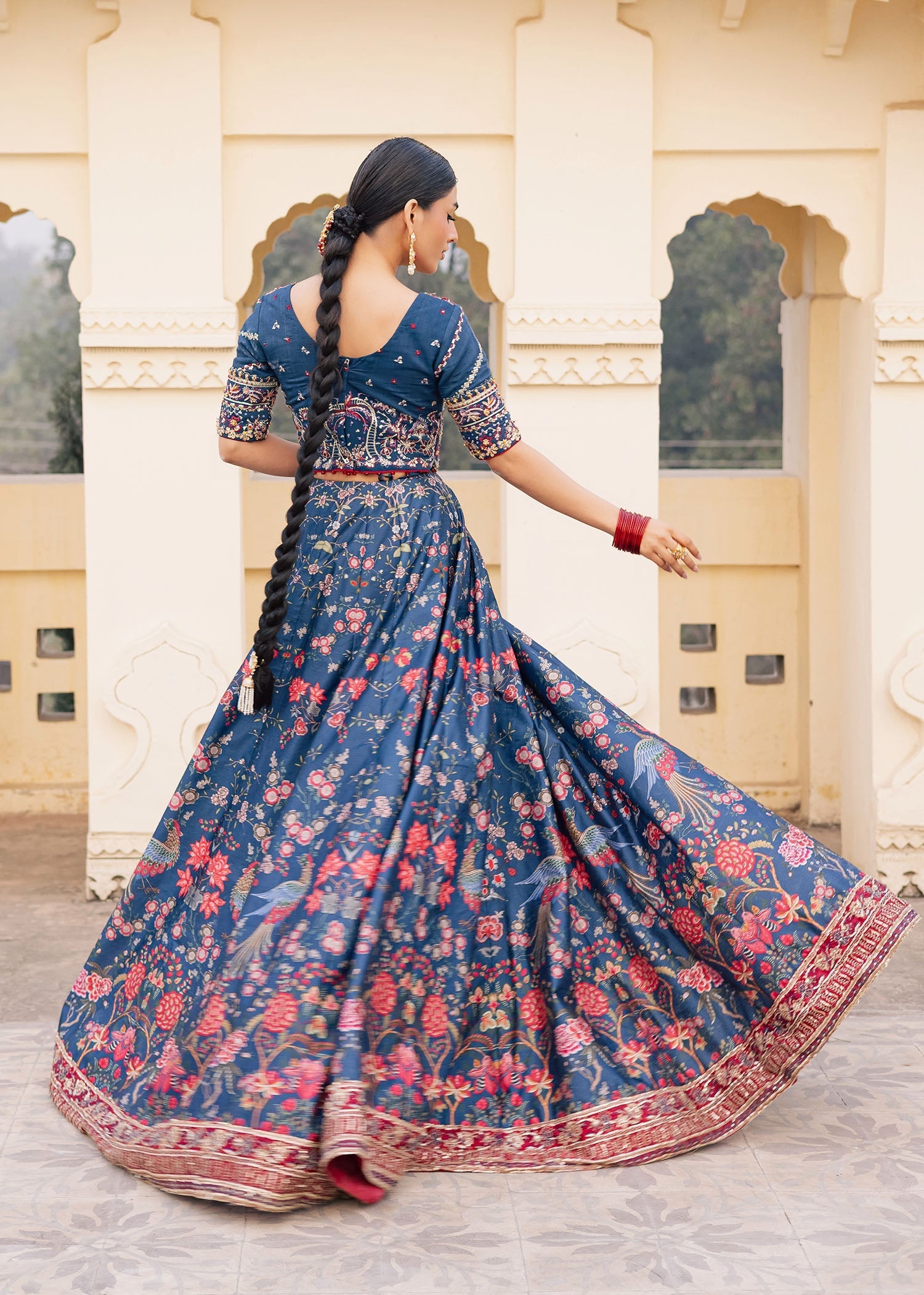 Maria Osama Khan | Khawabeedah Wedding Formals | Gulbahaar - Dress - available at Maria Faisal in UK and USA.