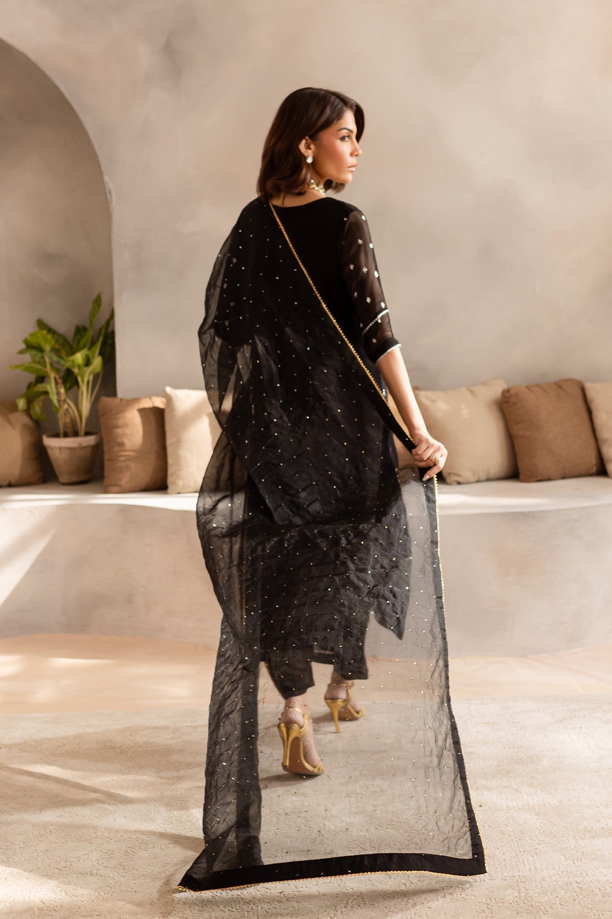 Vanya | Kaya Formals | KY-06 - Designer Dress with Intricate embroidery and embellishments. Shop elegent wedding dress at Maria Faisal.