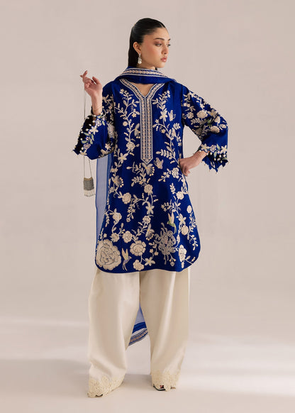 Sadaf Fawad Khan | Silk Luxury Pret 26 | Lisha - Dress - available at Maria Faisal in UK and USA.