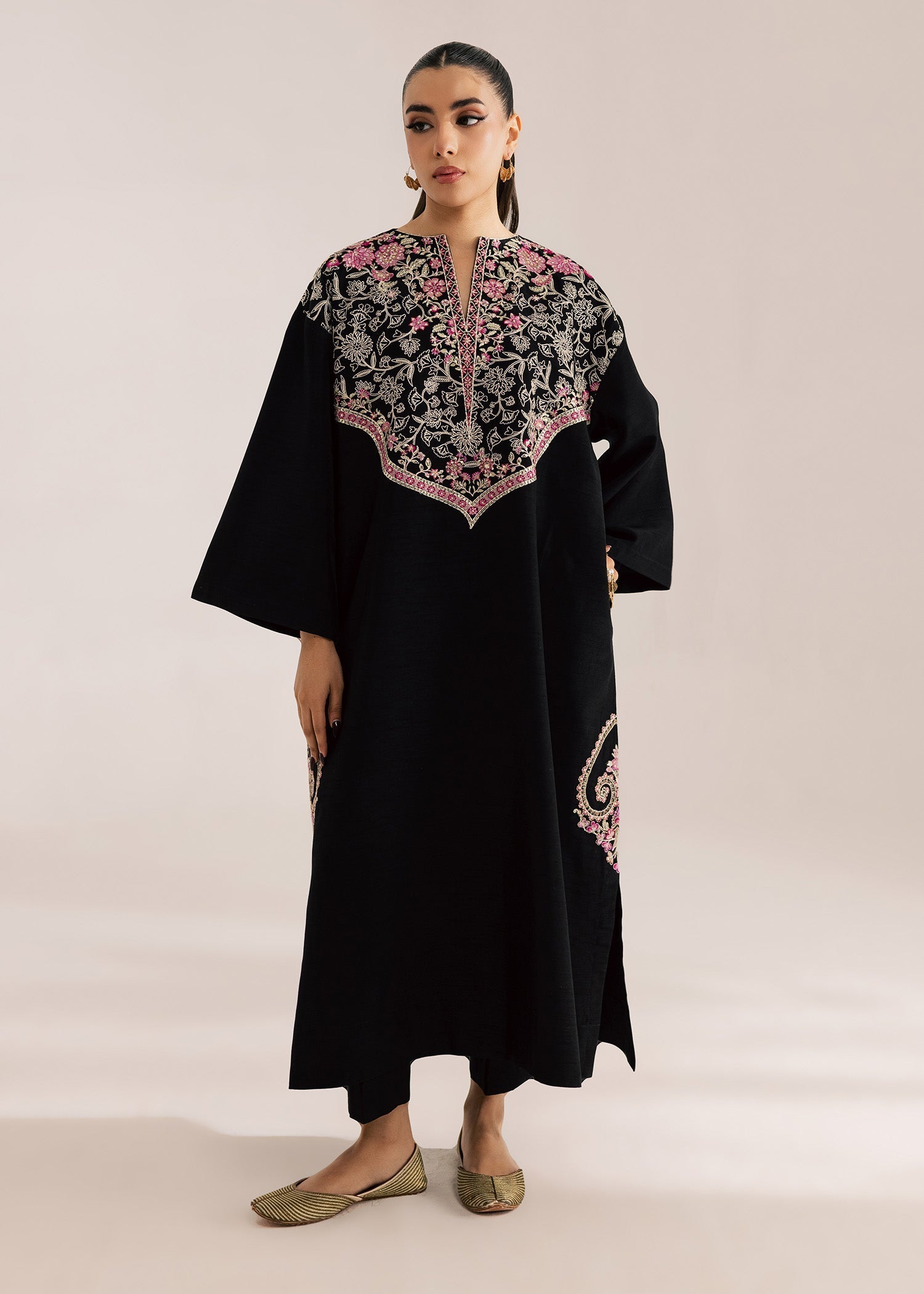 Sadaf Fawad Khan | Silk Luxury Pret 26 | Sahra - Dress - available at Maria Faisal in UK and USA.