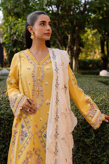 Qalamkar | Q Line Lawn 25 | QM-10 Olena by Maria Faisal - Registered Vendor of : Qalamkar - type : Ladies Clothes - 100% original wedding dresses
