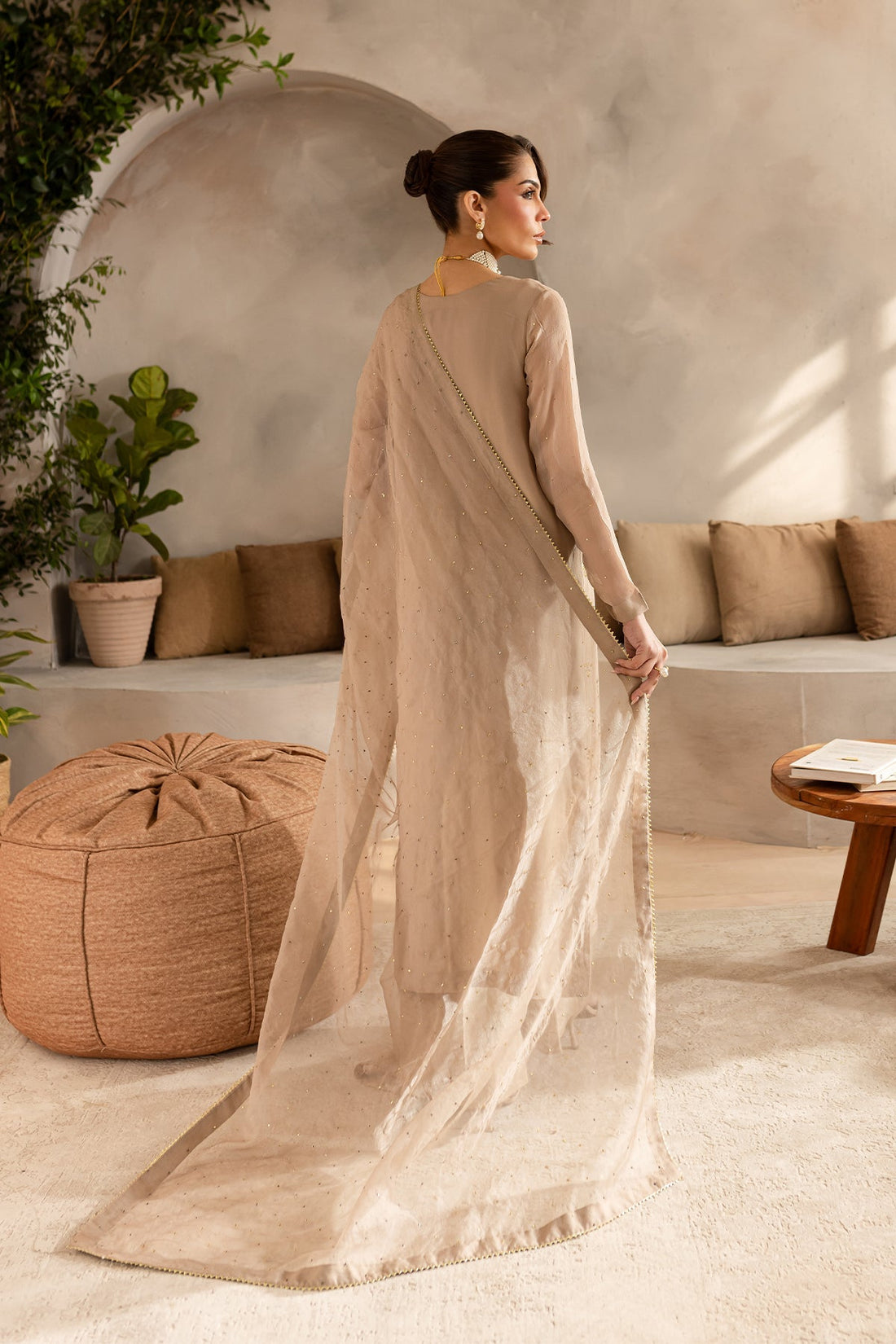Vanya | Kaya Formals | KY-05 - Designer Dress with Intricate embroidery and embellishments. Shop elegent wedding dress at Maria Faisal.