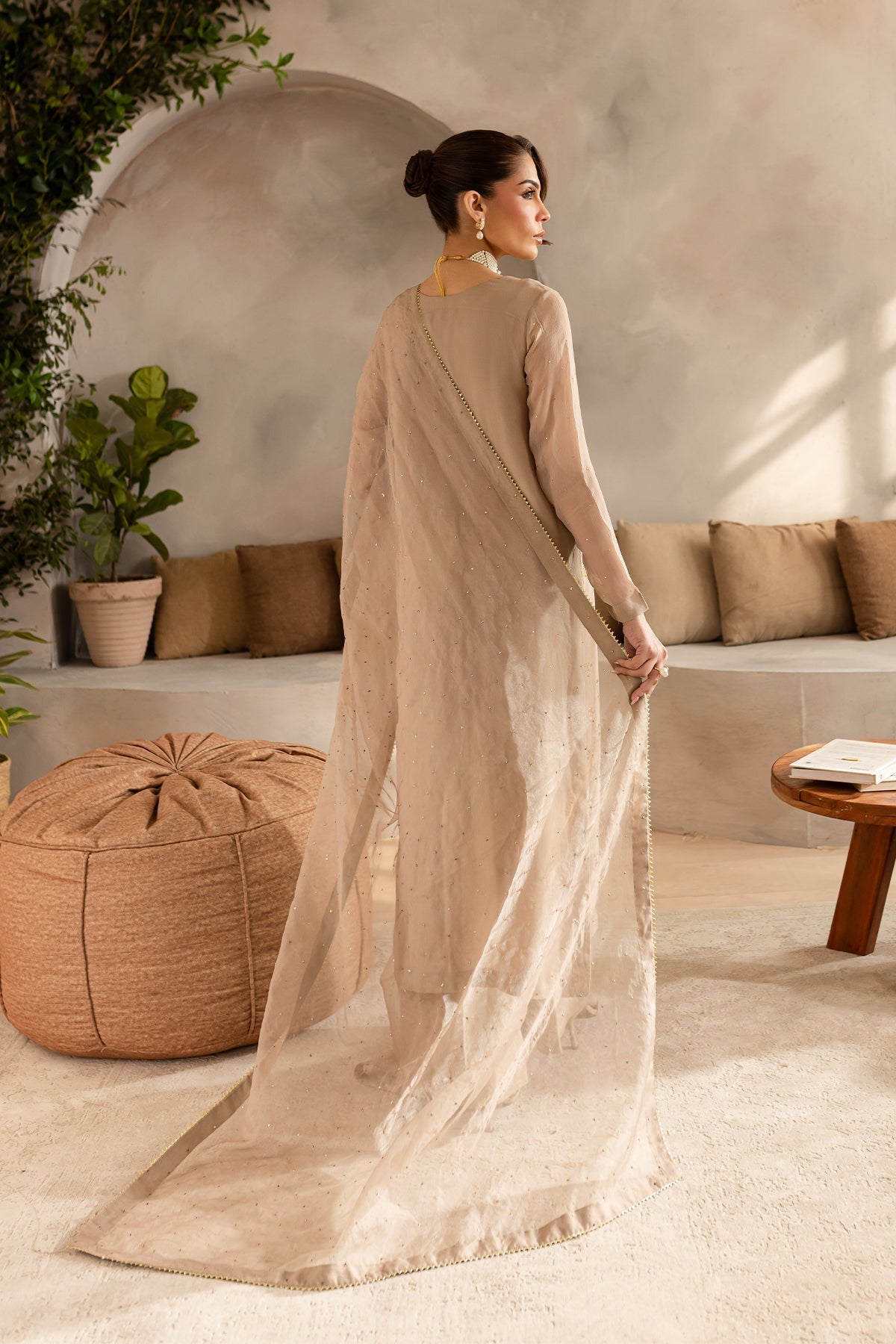 Vanya | Kaya Formals | KY-05 - Designer Dress with Intricate embroidery and embellishments. Shop elegent wedding dress at Maria Faisal.