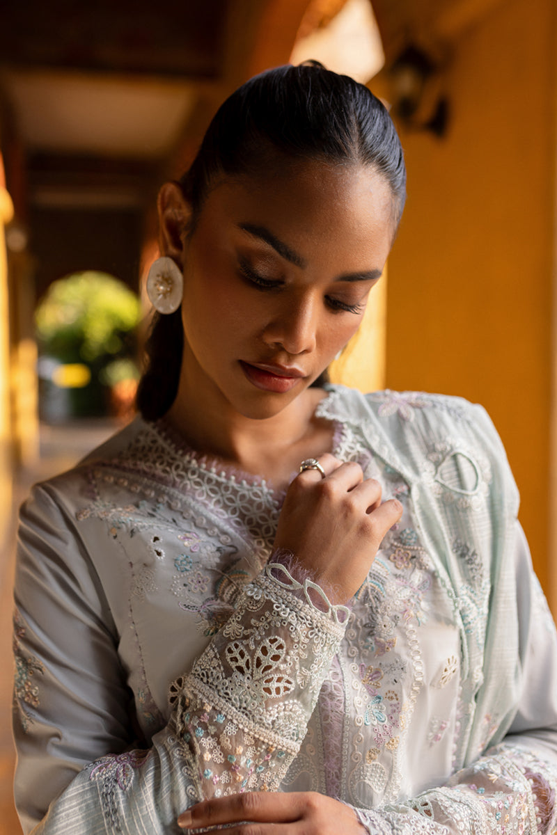 Qalamkar | Q Line Lawn 25 | QM-16 Lune by Maria Faisal - Registered Vendor of : Qalamkar - type : Ladies Clothes - 100% original wedding dresses