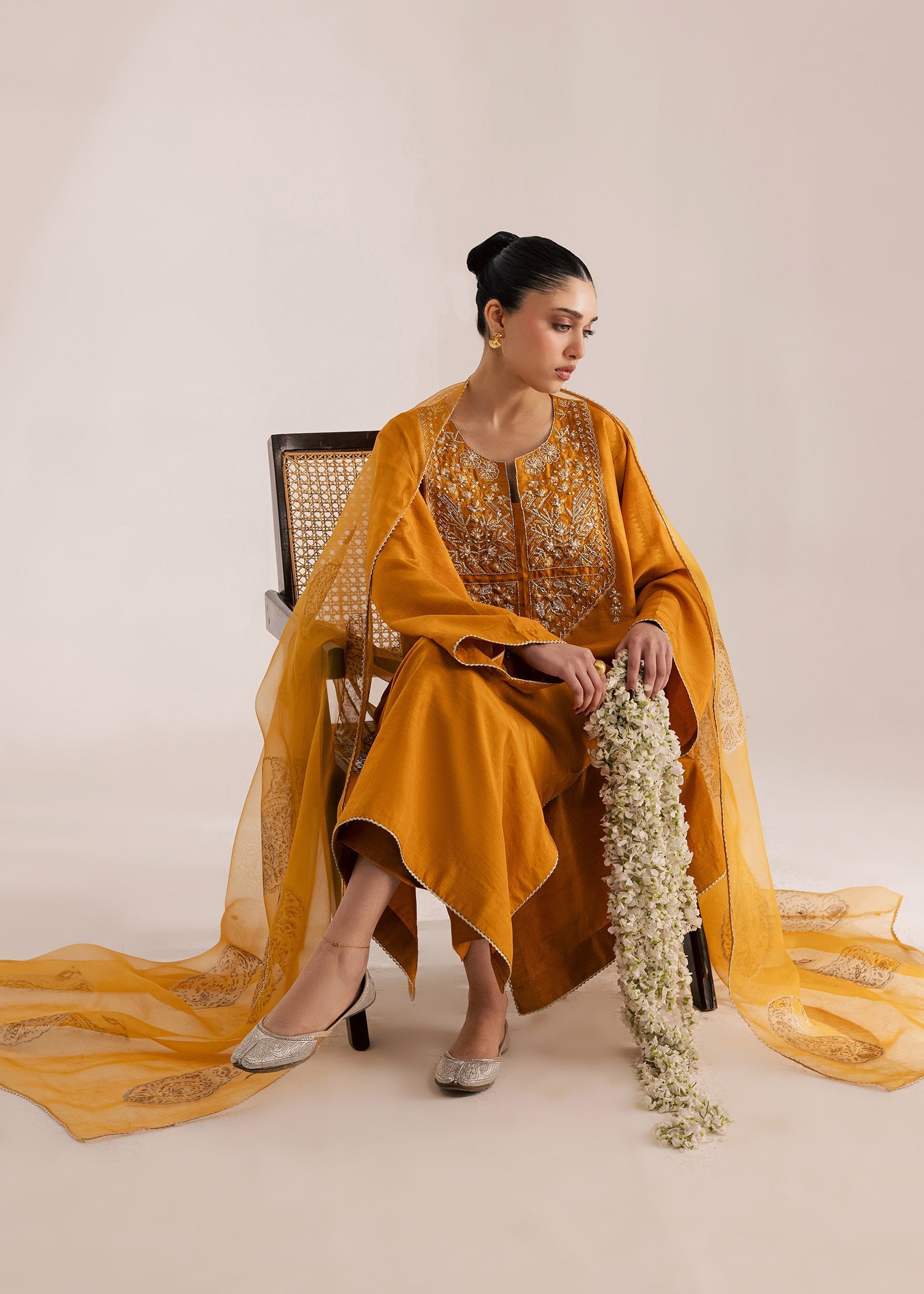 Sadaf Fawad Khan | Silk Luxury Pret 26 | Omavi - Dress - available at Maria Faisal in UK and USA.