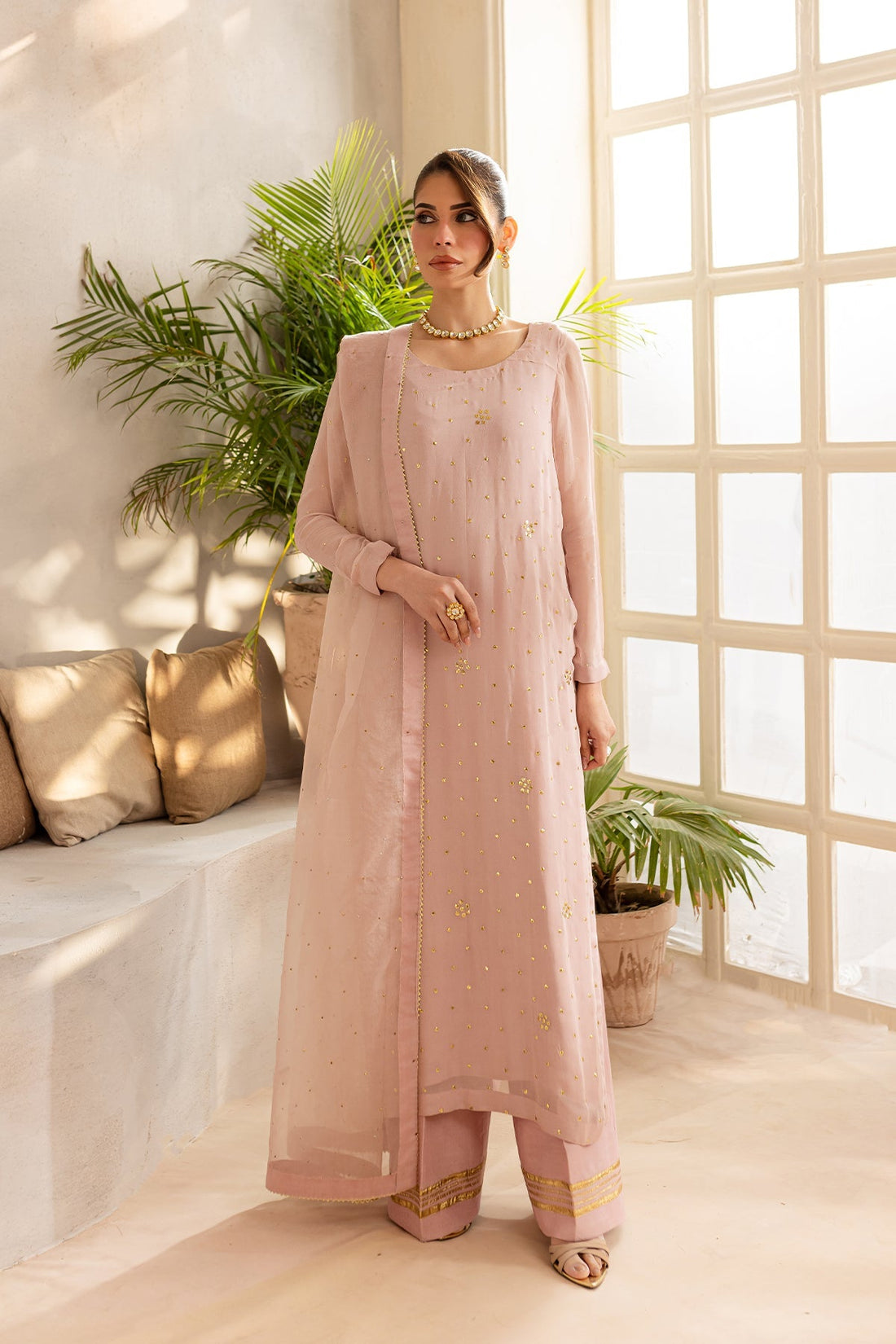 Vanya | Kaya Formals | KY-03 - Designer Dress with Intricate embroidery and embellishments. Shop elegent wedding dress at Maria Faisal.