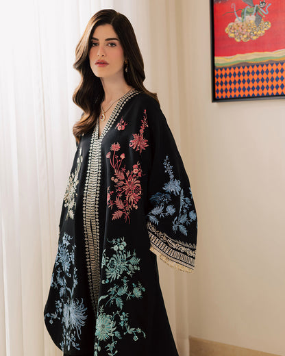 Sadaf Fawad Khan | Eva Luxury Pret 26 | Sable - Luxury Dress - available at Maria Faisal in UK and USA.