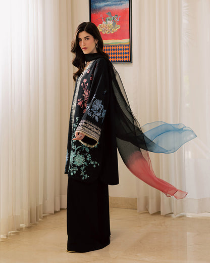 Sadaf Fawad Khan | Eva Luxury Pret 26 | Sable - Luxury Dress - available at Maria Faisal in UK and USA.
