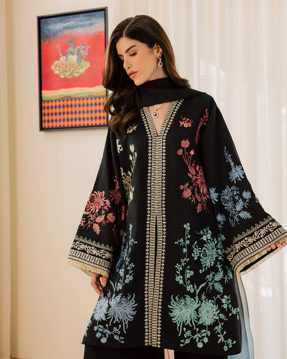 Sadaf Fawad Khan | Eva Luxury Pret 26 | Sable - Luxury Dress - available at Maria Faisal in UK and USA.