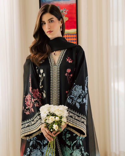 Sadaf Fawad Khan | Eva Luxury Pret 26 | Sable - Luxury Dress - available at Maria Faisal in UK and USA.