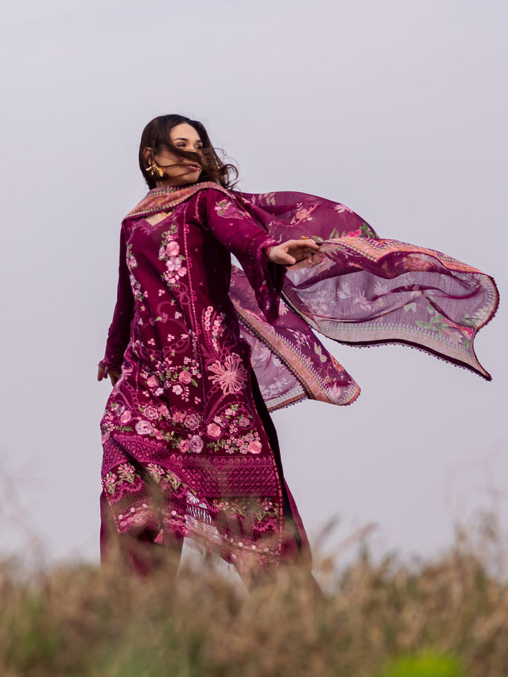 Parishay | Dil e Raqsum 26 | DQ-07 - Luxury Dress - available at Maria Faisal in UK and USA.