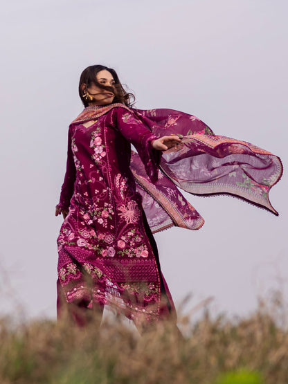 Parishay | Dil e Raqsum 26 | DQ-07 - Luxury Dress - available at Maria Faisal in UK and USA.