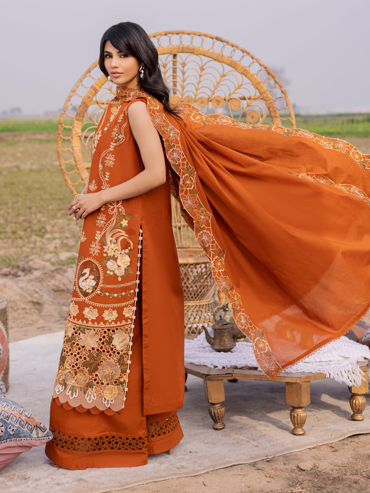 Parishay | Dil e Raqsum 26 | DQ-03 - Luxury Dress - available at Maria Faisal in UK and USA.