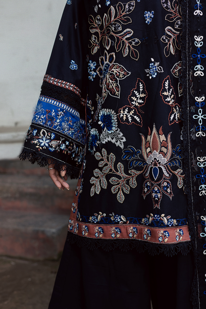Zarposh  | Celia Luxury Lawn 26 |ZELINE - Luxury Dress - available at Maria Faisal in UK and USA.