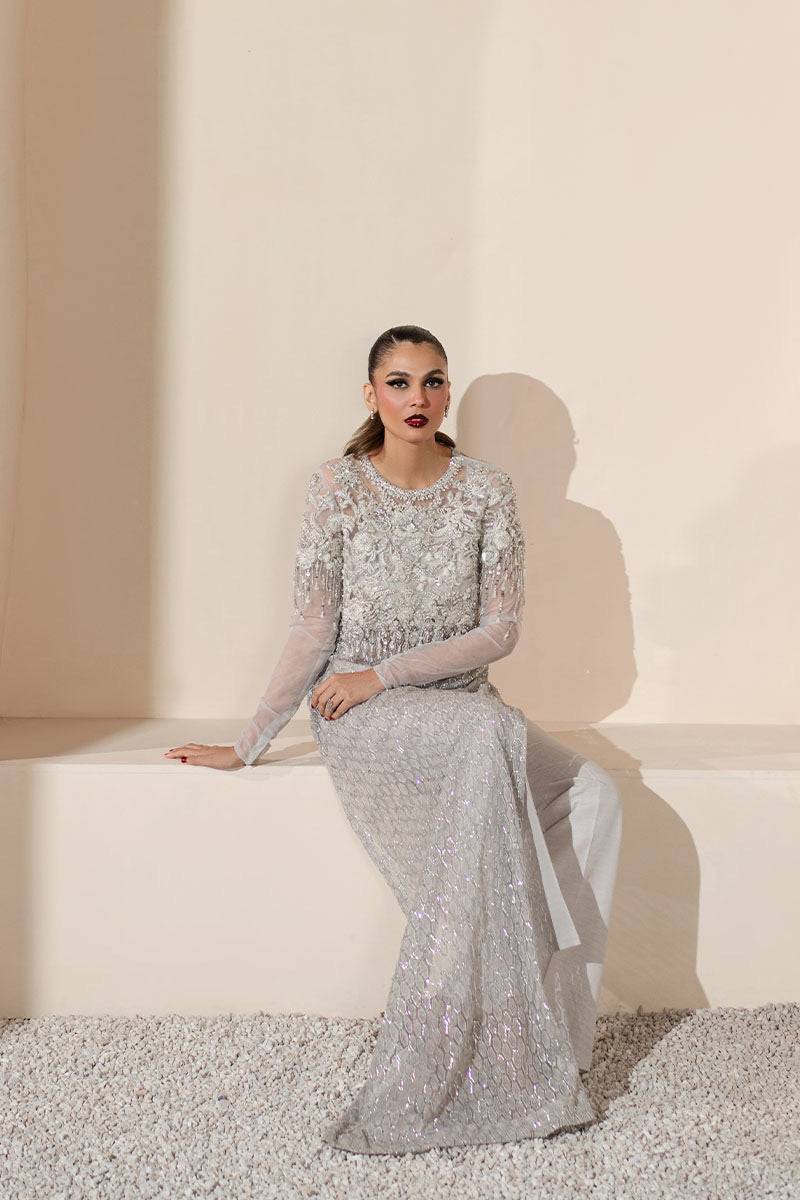 Khakaa | Serie Luxuriante 25 | Silverion - Ladies Clothes - Maria Faisal