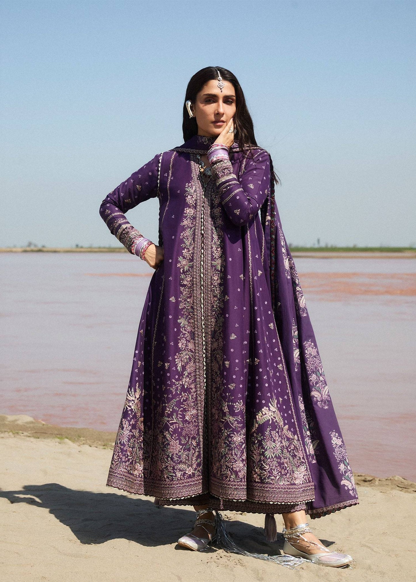 Hussain Rehar | Surkh Eid Pret’25 | Gulistaan by Maria Faisal - Registered Vendor of : Hussain Rehar - type : Ladies Clothes - 100% original wedding dresses