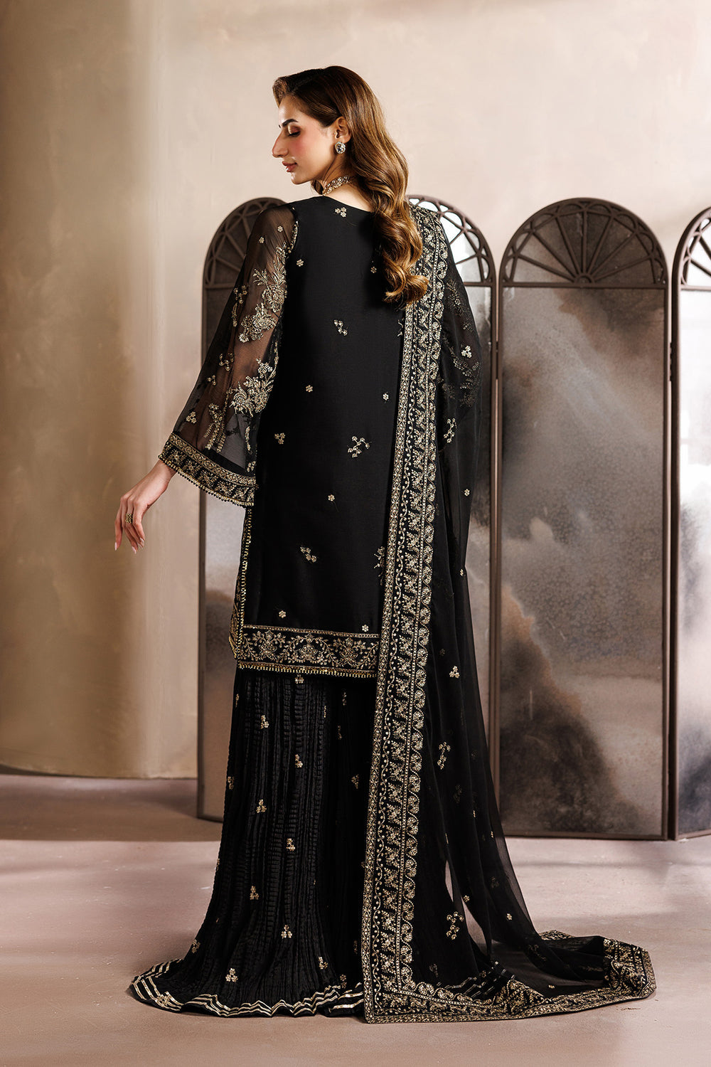 Zarif | Zayrah Formals | ZYR-SUMBUL-05 - Formal Dress - available at Maria Faisal in UK and USA.