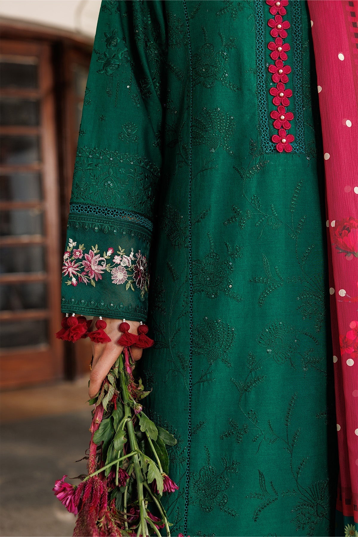 Alizeh | Eid Festive Lawn | AF-EL-7053-Evlyn - Luxury Dress - available at Maria Faisal in UK and USA.