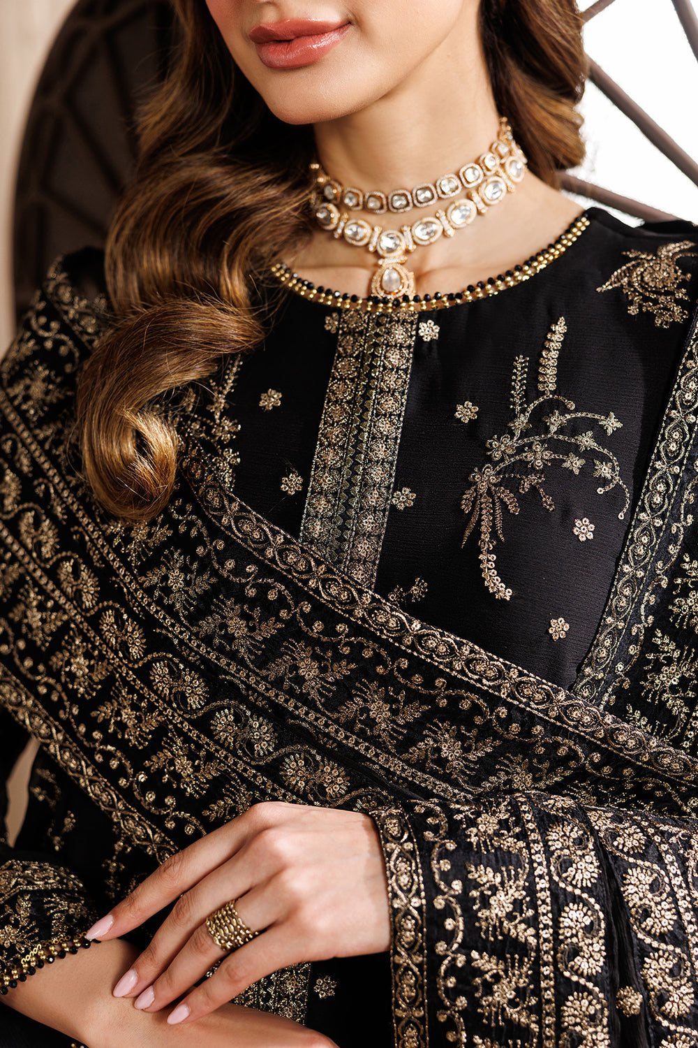 Zarif | Zayrah Formals | ZYR-SUMBUL-05 - Formal Dress - available at Maria Faisal in UK and USA.