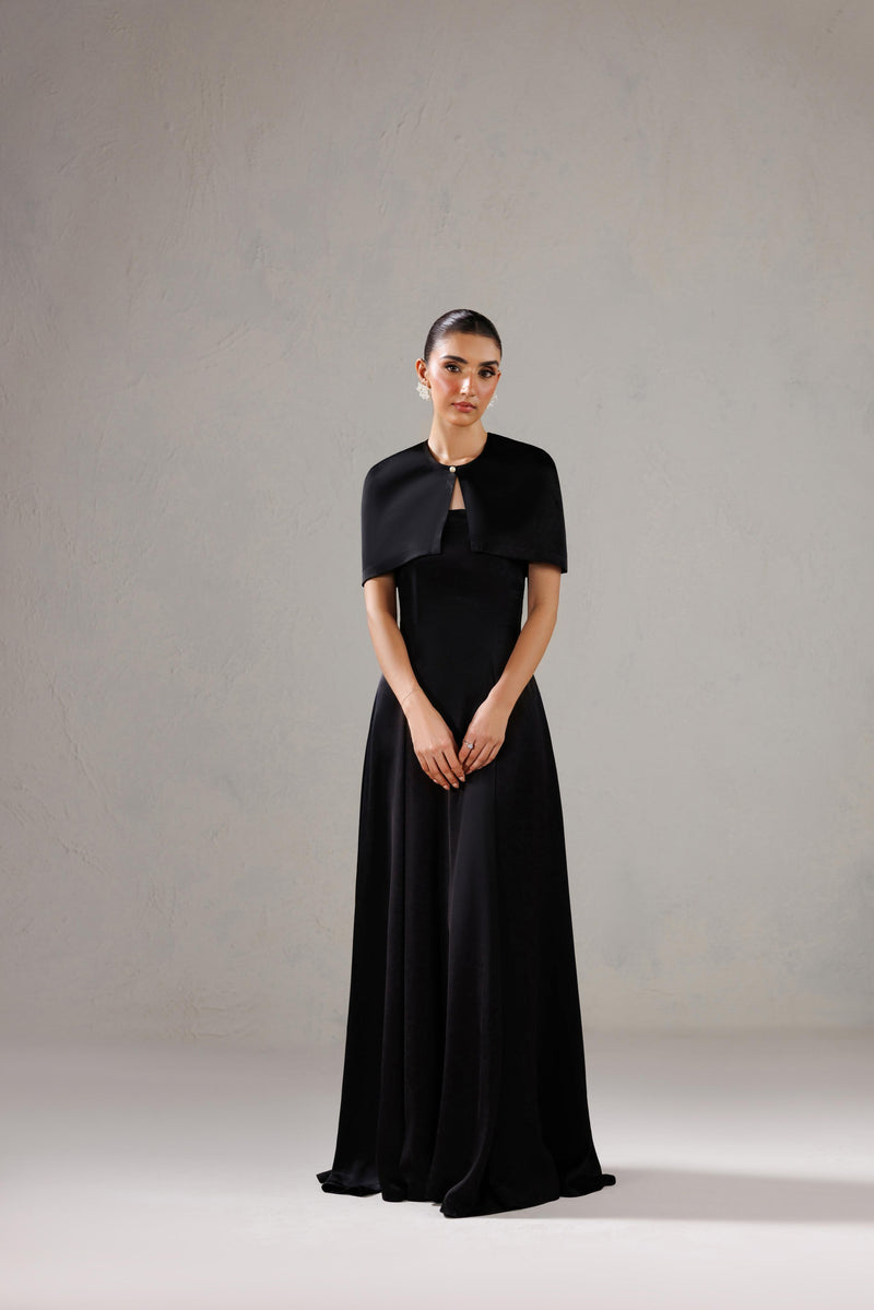 Caia | Basics 26 | Look 22 - Luxury Dress - available at Maria Faisal in UK and USA.