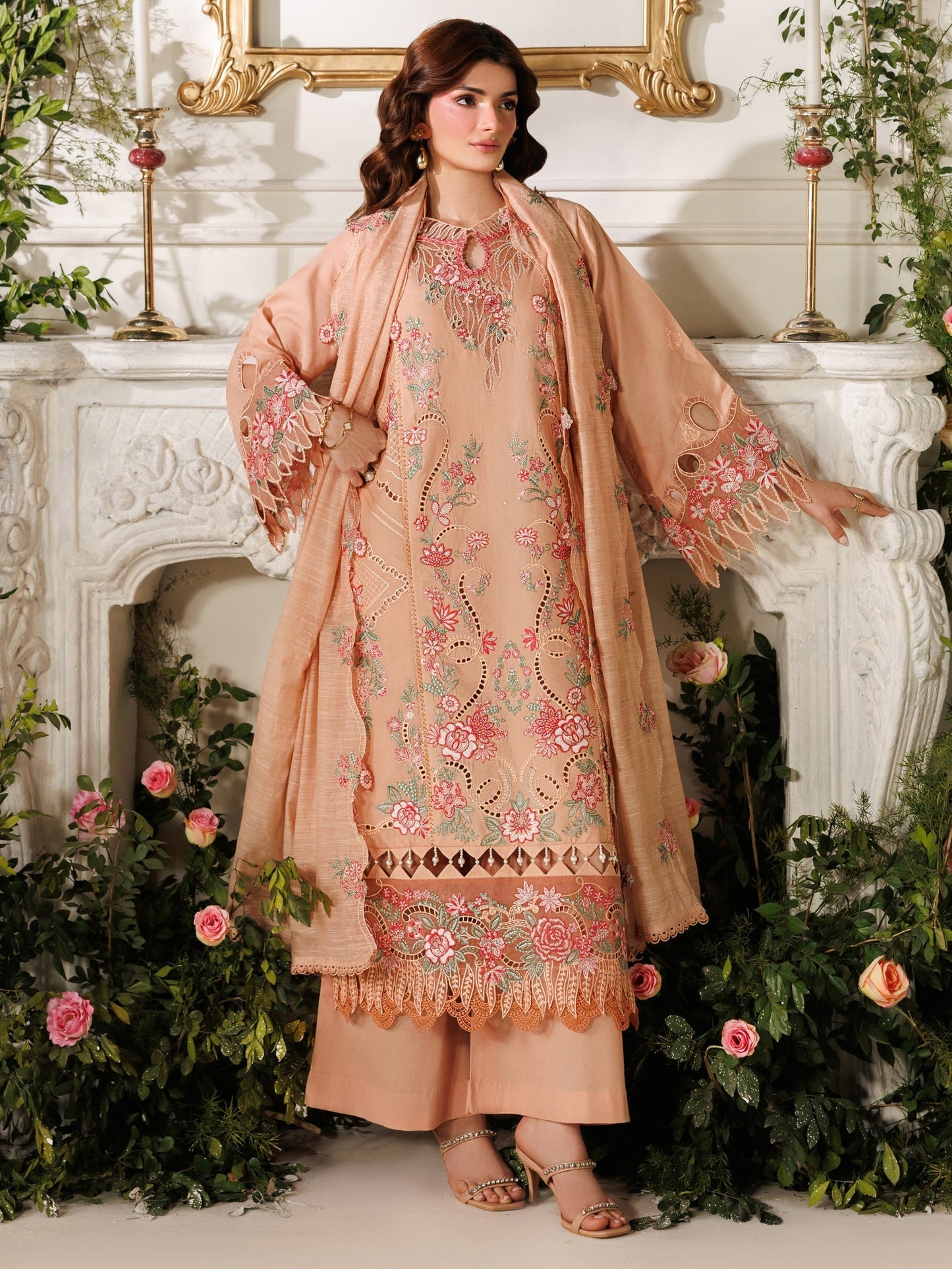 Parishay | Marbella Summer Lawn 26 | MB-09 - Luxury Dress - available at Maria Faisal in UK and USA.